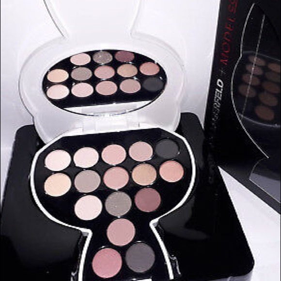 Karl Lagerfeld + Model Co Review & Tutorial | Eyeshadow  Karl lagerfeld + model CO eye Palette new